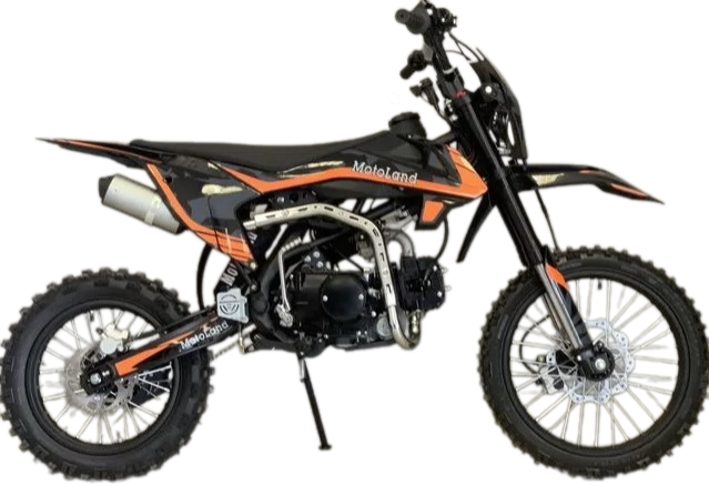 Питбайк Motoland (Мотолэнд) GF125 E оранжевый