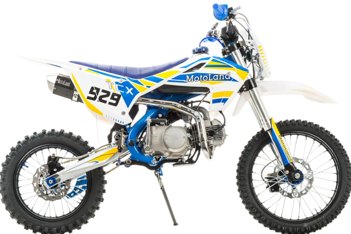 Питбайк Motoland (Мотолэнд) TCX125 синий