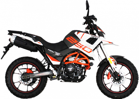 Мотоцикл турэндуро Rockot Hound (Рокот Хаунд) 250 (171YMM, белый/черный/оранжевый, ЭПТС) Мотоцикл турэндуро Rockot Hound (Рокот Хаунд) 250 (171YMM, белый/черный/оранжевый, ЭПТС)