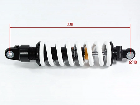 Задний амортизатор газомасляный SM-PARTS, 3 регулировки 330mm (d-10, m-10) Задний амортизатор газомасляный SM-PARTS, 3 регулировки 330mm (d-10, m-10)